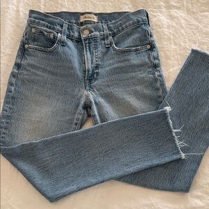 Madewell The Mid-Rise Perfect Vintage Jean Women's Light Blue Jeans